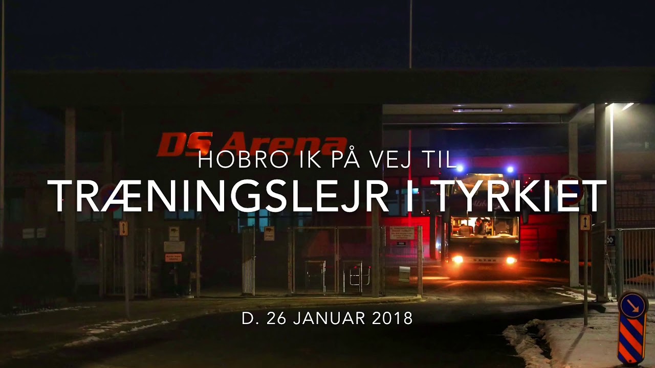 Hobro IK p&aring; vej til Tr&aelig;ningslejren i Tyrkiet. | D. 26 januar 2018