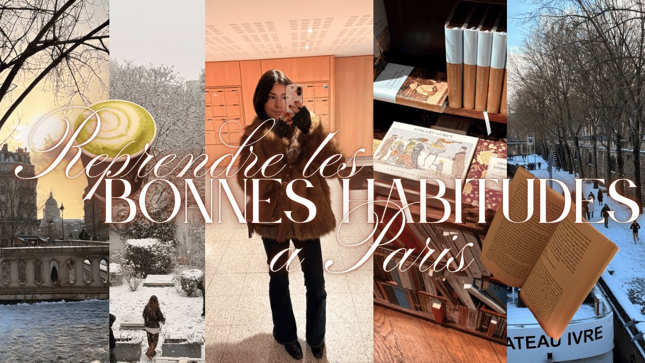 REPRENDRE SES BONNES HABITUDES EN JANVIER