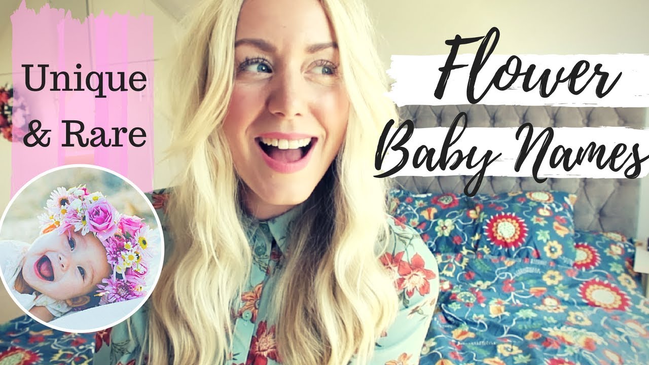 Unique & Rare Flower Baby Names for Boys and Girls | SJ STRUM