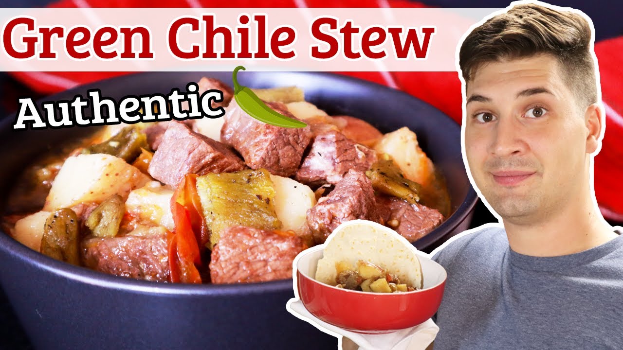 Authentic Hatch Valley New Mexican Green Chile Stew | One-hour Instant Pot Recipe
