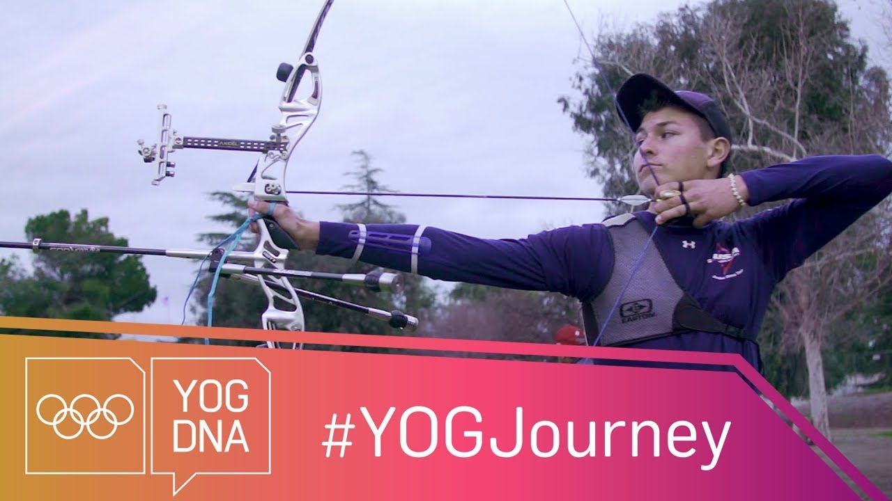 Archery Training with Trenton Cowles [USA] #YOGjourney