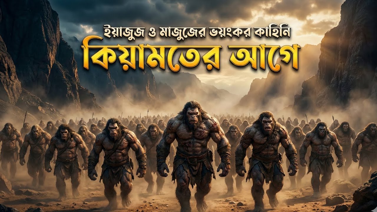 ইয়াজুজ ও মাজুজের ভয়ংকর কাহিনি — কিয়ামতের আগে পৃথিবীর সবচেয়ে বড় পরীক্ষা | Yajuj-Majuj
