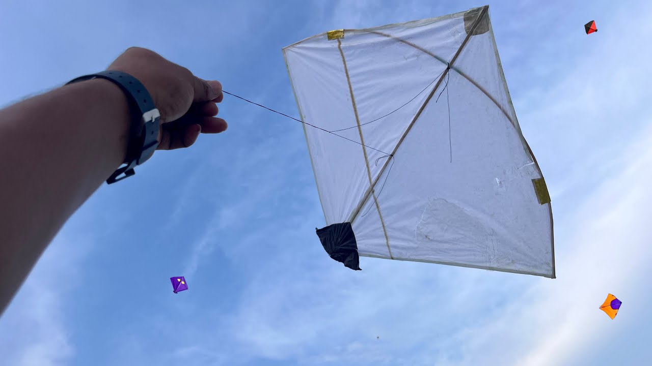 Kite Looting On Rooftop | Kite Catching | Kite 🪁
