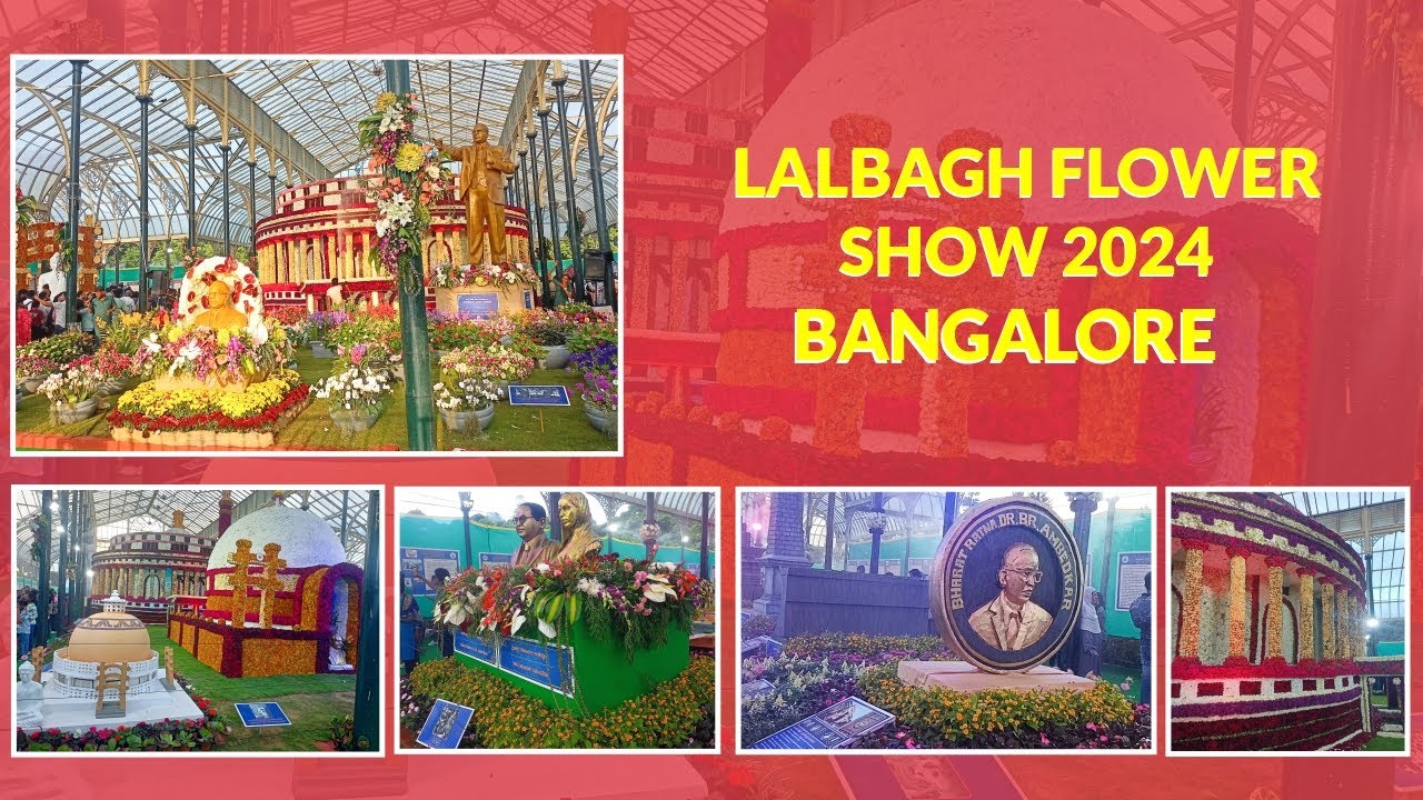 Lal Bagh Flower Show 2024  || Independence Day || Bangalore