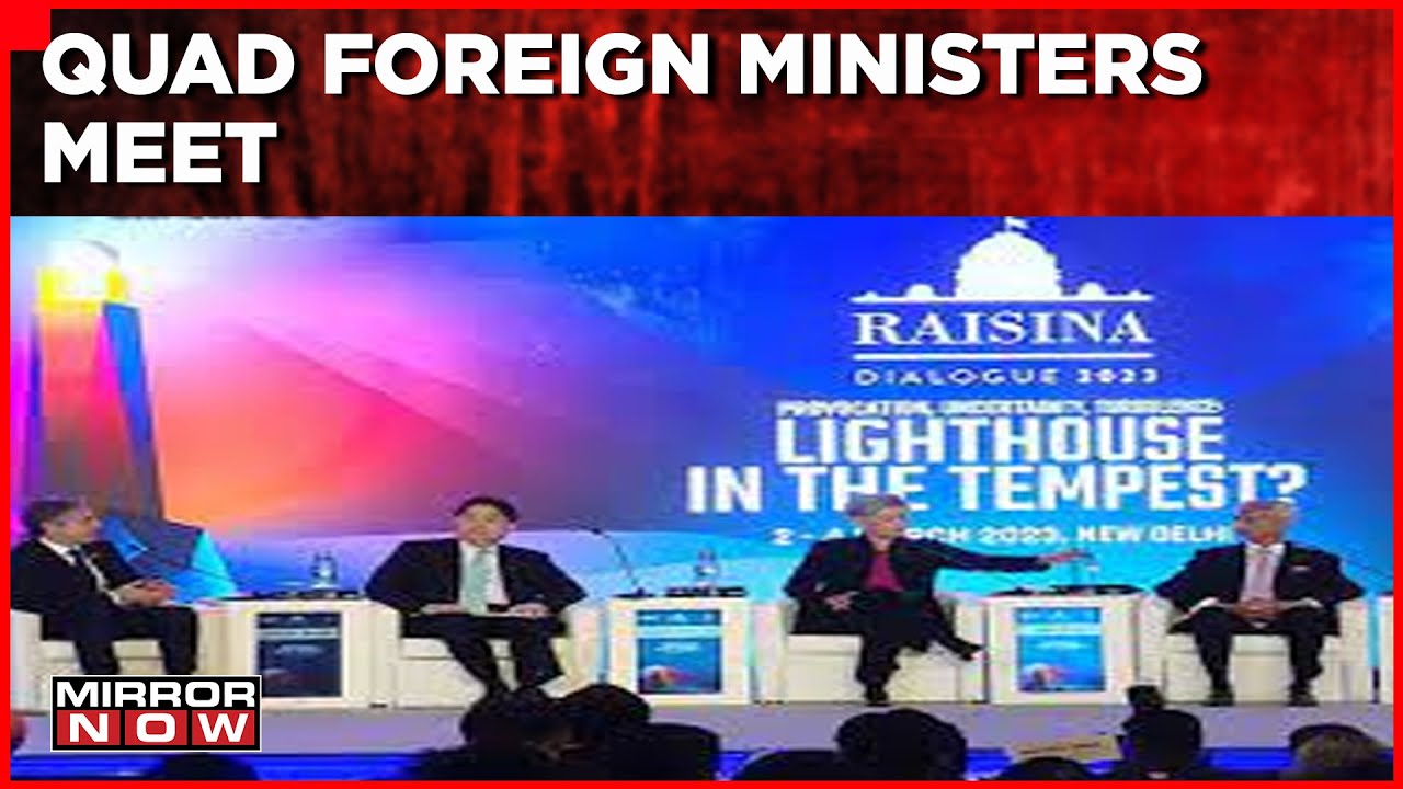 India Hosts Quad Foreign Ministers Meeting | Blinken Focussed On Indo Pacific | Latest Updates
