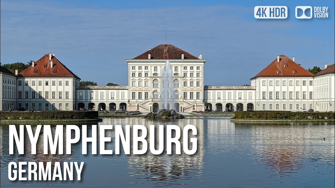 Nymphenburg Palace and Park Munich - 🇩🇪 Germany [4K HDR] Walking Tour