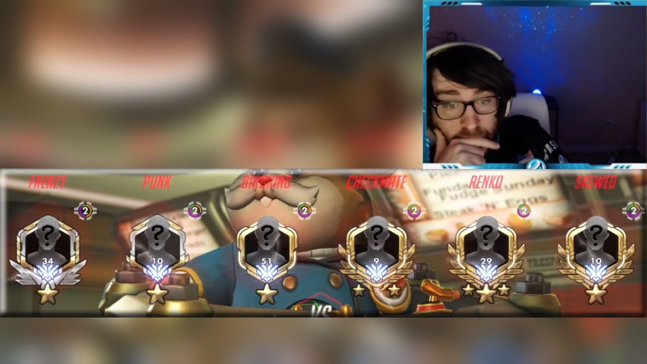 PLAYING AGAINST A SUPER STACKED TEAM - Overwatch