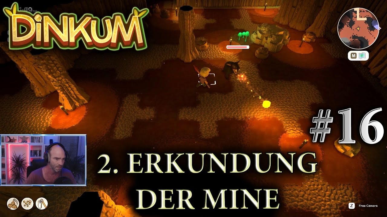 Dinkum - Zweite Erkundung der Mine #16 - Lets Play Deutsch / German