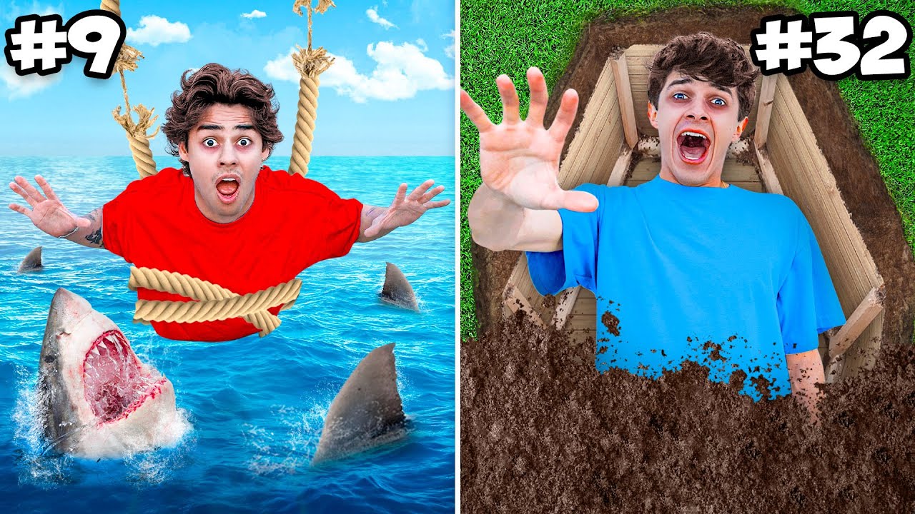 EXTREME WOULD YOU RATHER!!