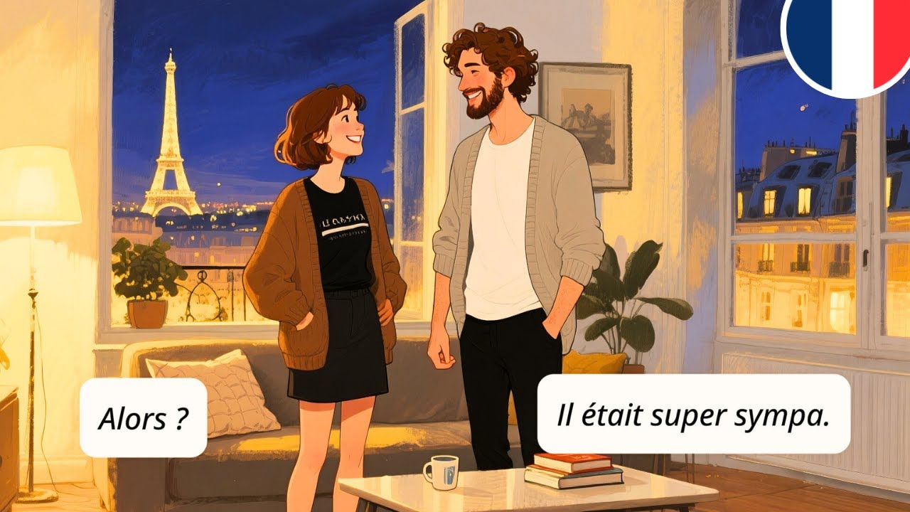 4 Daily French Life Dialogues for B1 Learners | Learn French Conversation  | Listening Practice