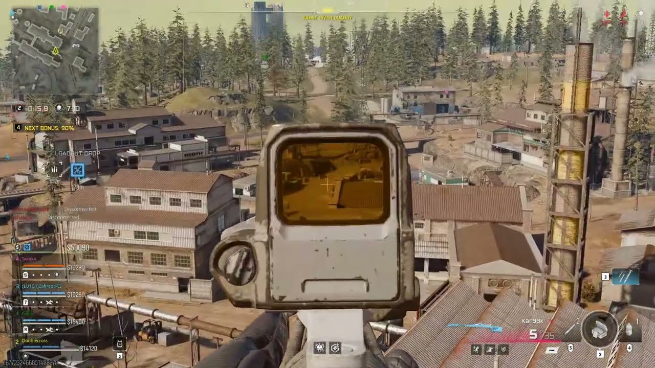 Warzone M8A1 & KAR98K (No Commentary)
