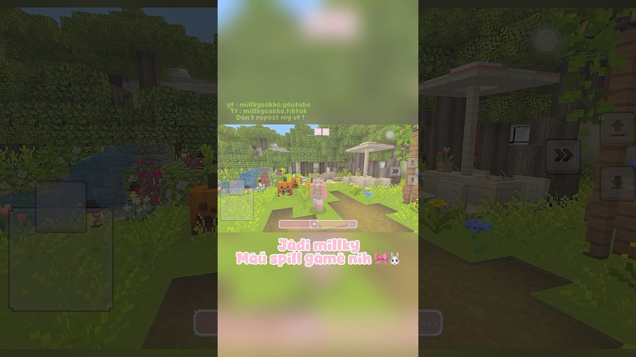 -🐰🎀 Spil game nih ! #kawaiiworld2023 #minecraft #kawaiworld #spilgame #dramakawaiiworld #drama