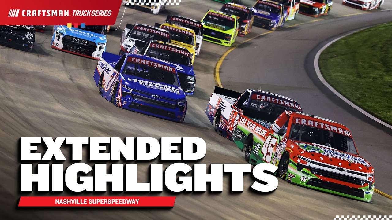 NASCAR Craftsman Truck Series Highlights | 2026 Nashville Superspeedway