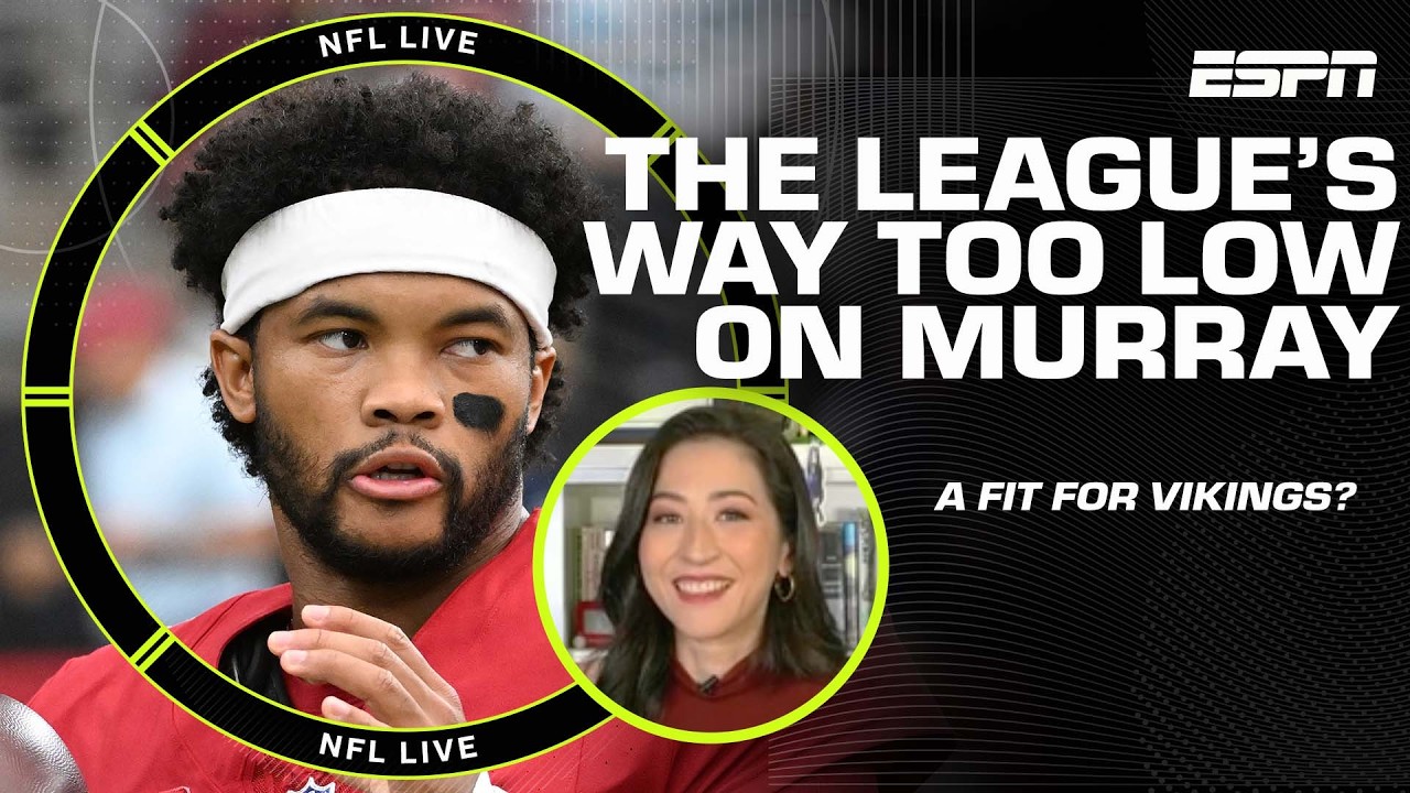 Почему переход Кайлера Мюррея в «Викинги» кажется мне логичным | NFL Live