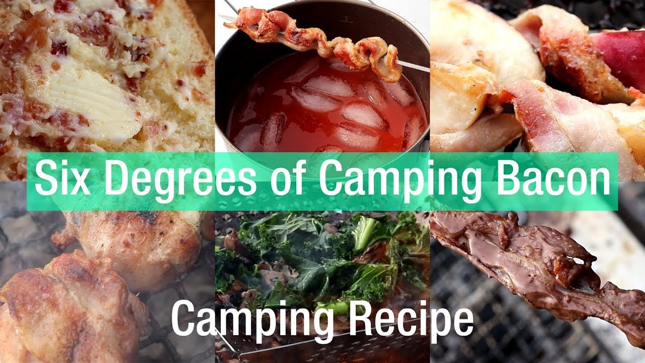 Six minimalist bacon recipes for camping!