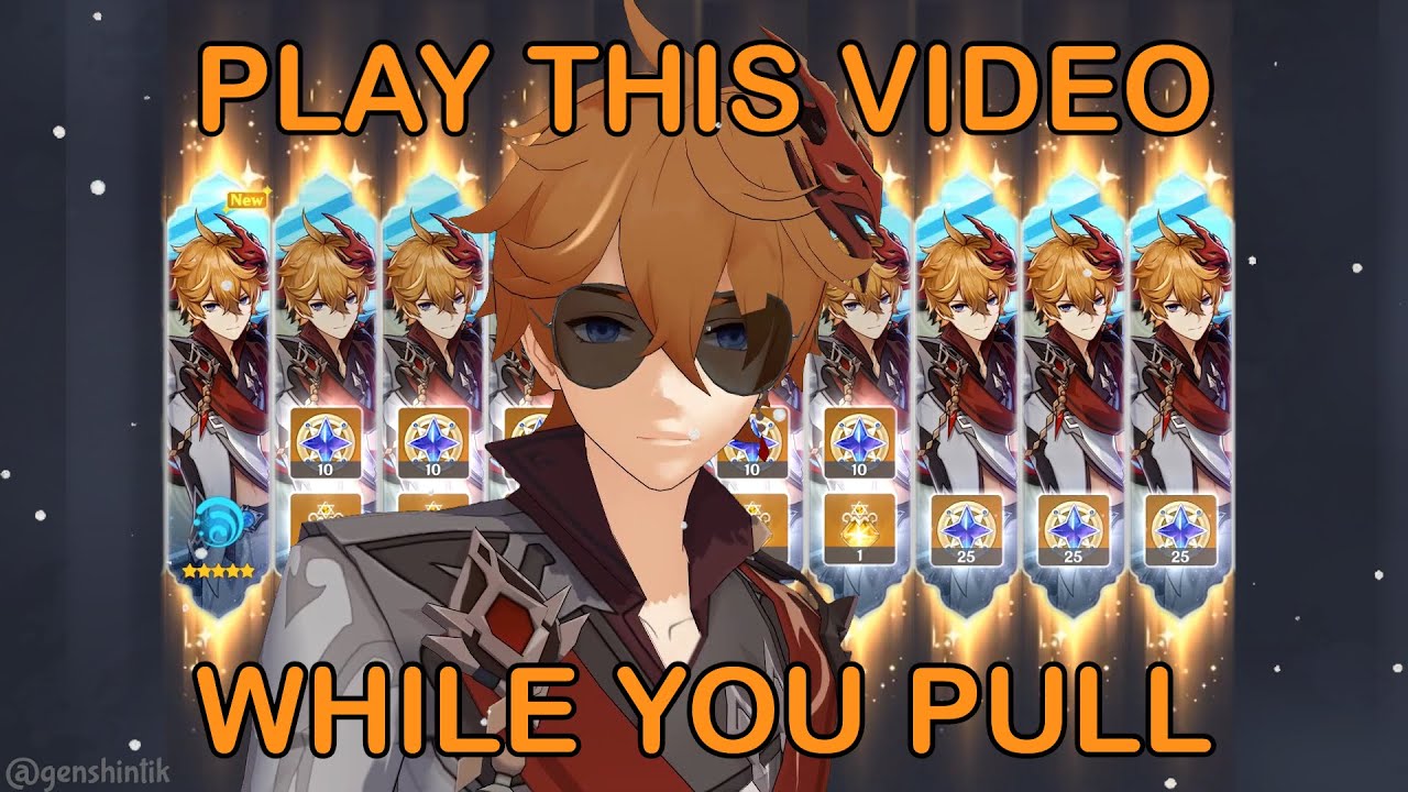 10x Childe in 10 Pulls | Tartaglia Lucky Dance Specialist Ritual (Luck +69420%)