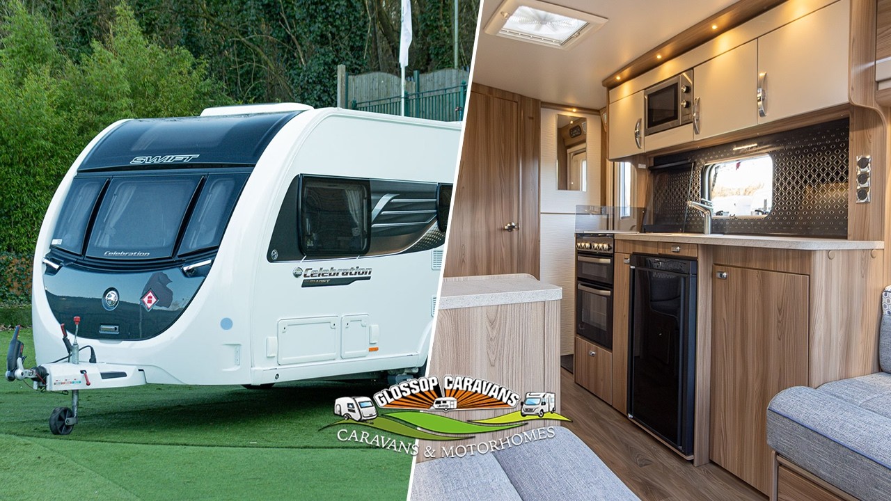 Swift Celebration 530 2022 Caravan Model - 360 Exterior Demonstration Video