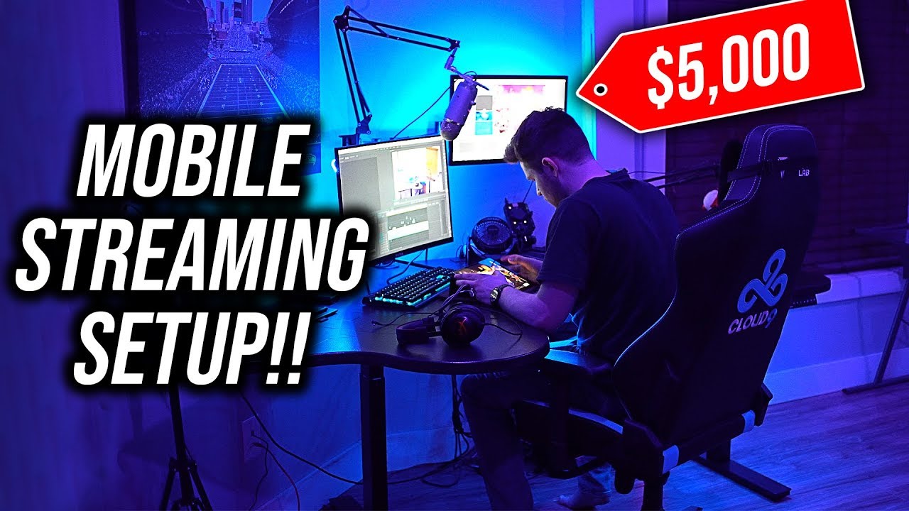 $5,000 Mobile Streaming Setup!! | Cloud9 Mobile Streamer