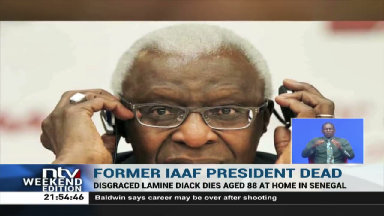 Disgraced Lamine Diack dies at age 88 at his home in Senegal