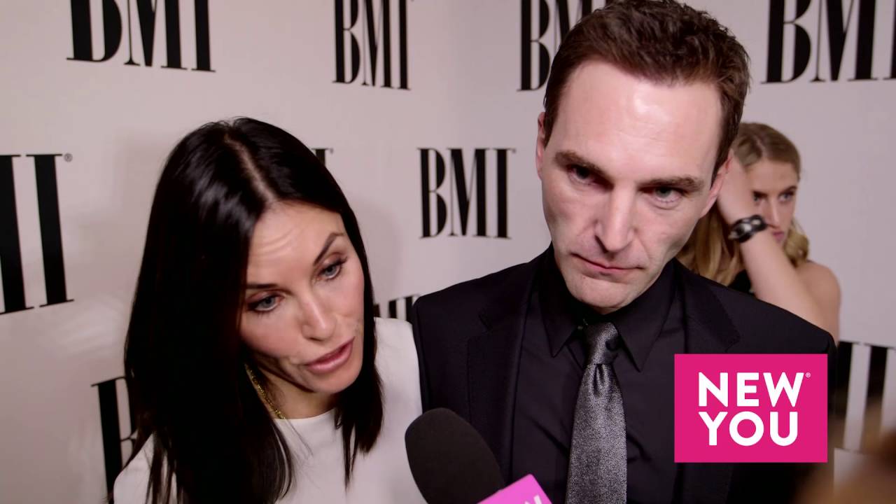 Courteney Cox and Johnny McDaid at the BMI Pop Awards with New You