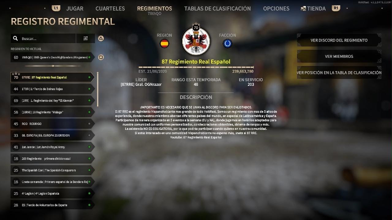 [Holdfast: Nations At War] La Gran Guerra.