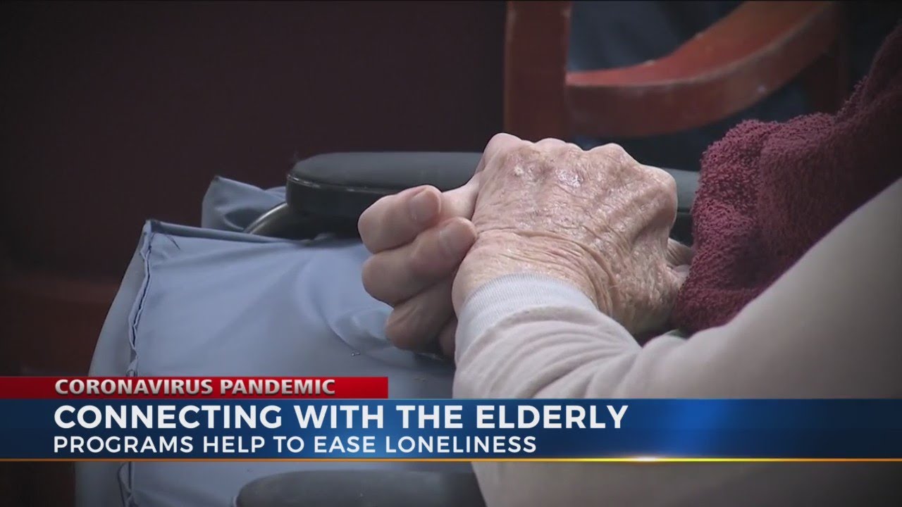 connecting with the elderly, programs help ease loneliness