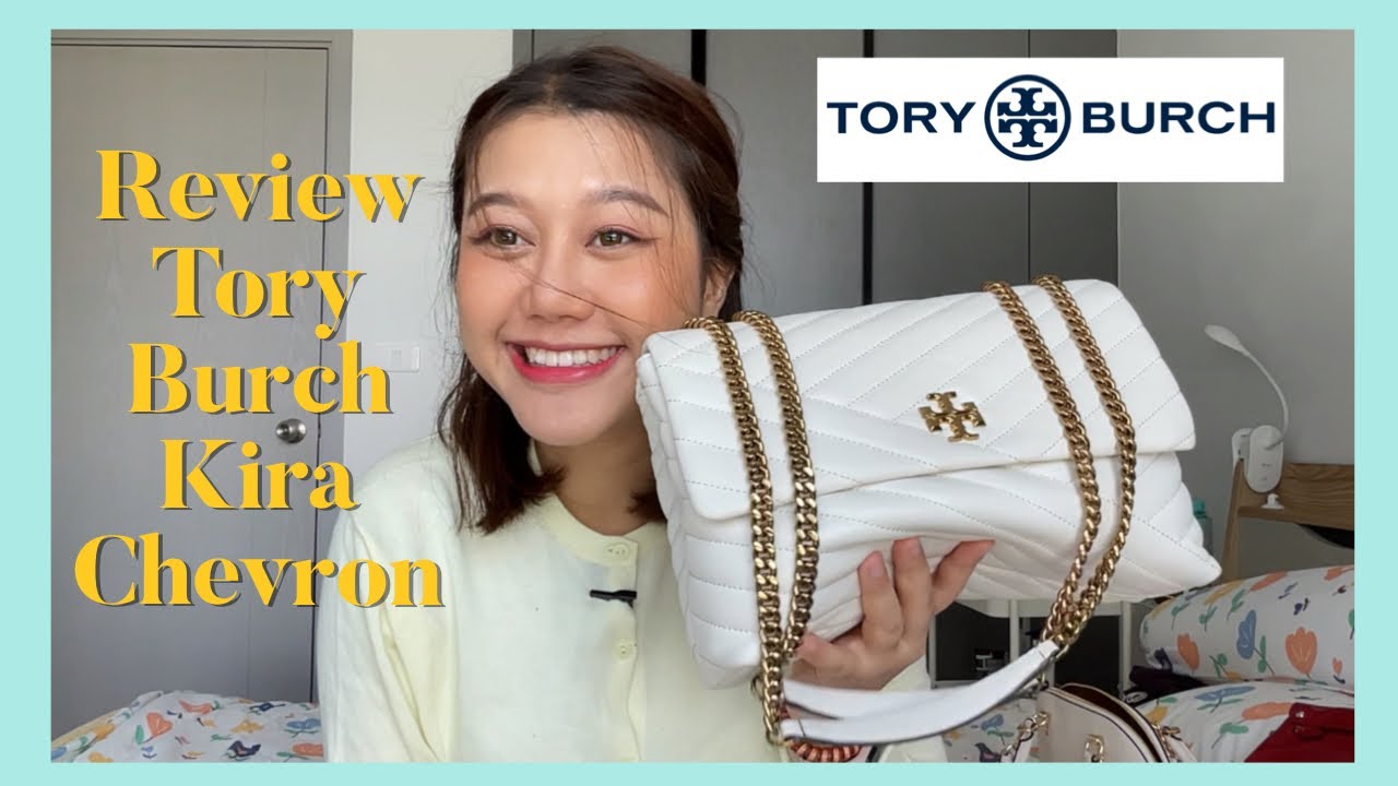 Review Tory Burch Kira Chevron รีวิวกระเป๋ารุ่นคลาสสิกของ ToryBurch || Jirattiya Fah
