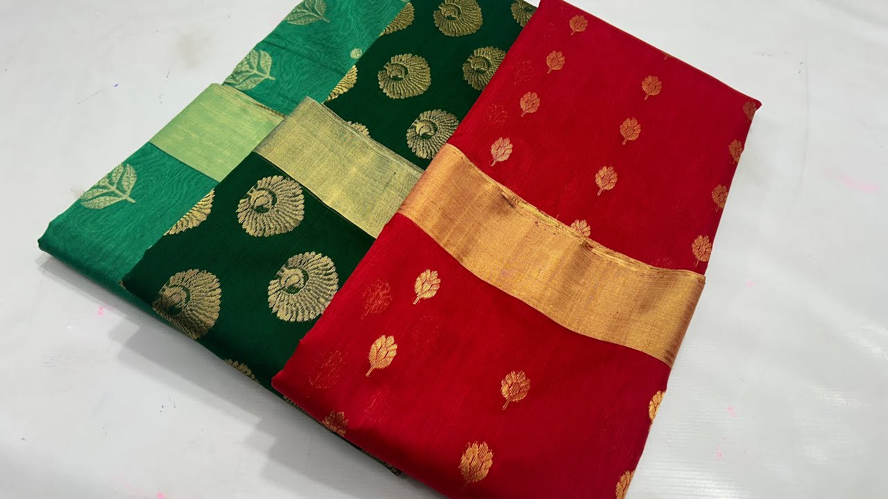 Premium Chanderi Seco Silk Saree Beautiful Collection Order Now +917024306133 #chanderihandloomsaree