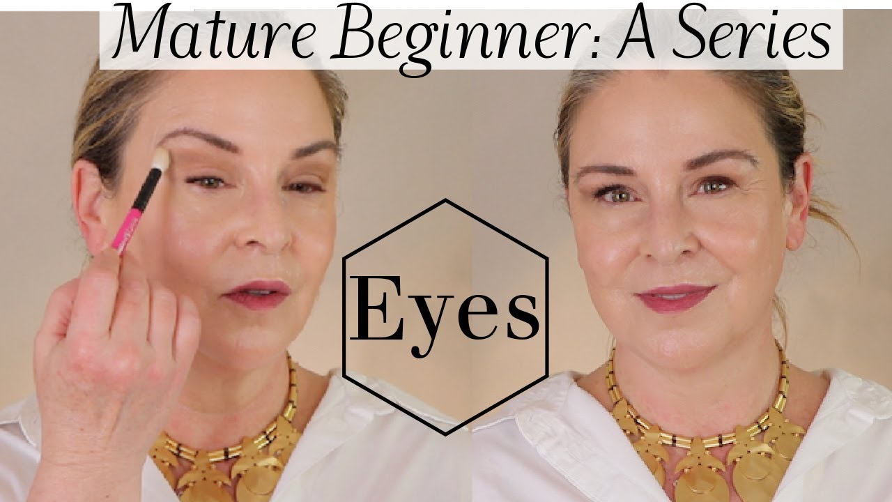 Make Up 4 the Mature Beginner - A Series: Eyes - Create Your Eye Shape with 3 Shades! Hooded Eyes!