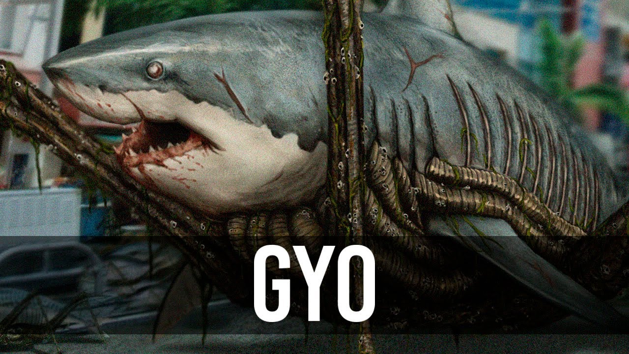 GYO (Junji Ito) Fanart - Shark attack - Speedpainting - Digital illustration