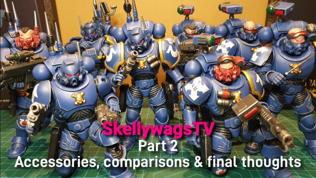 Joytoy Warhammer 40k 1/18 Infiltrators & Incursors part 2 Accessories, comparisons & final thoughts