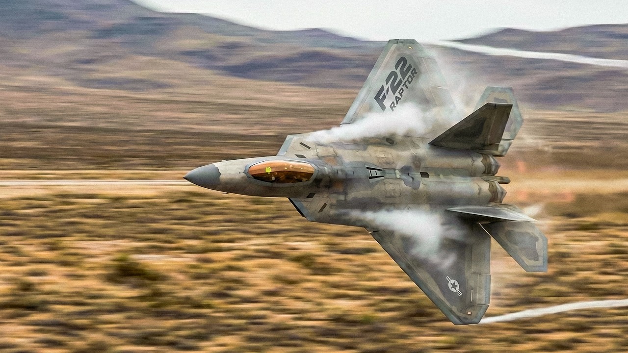 Топ-5 невероятных возможностей нового истребителя F-22, о которых вам нужно знать!