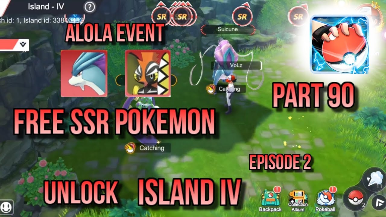 POKEVERSE WORLD GAMEPLAY PART 90 : UNLOCK ISLAND IV, GET FREE SSR POKEMON AGAIN !