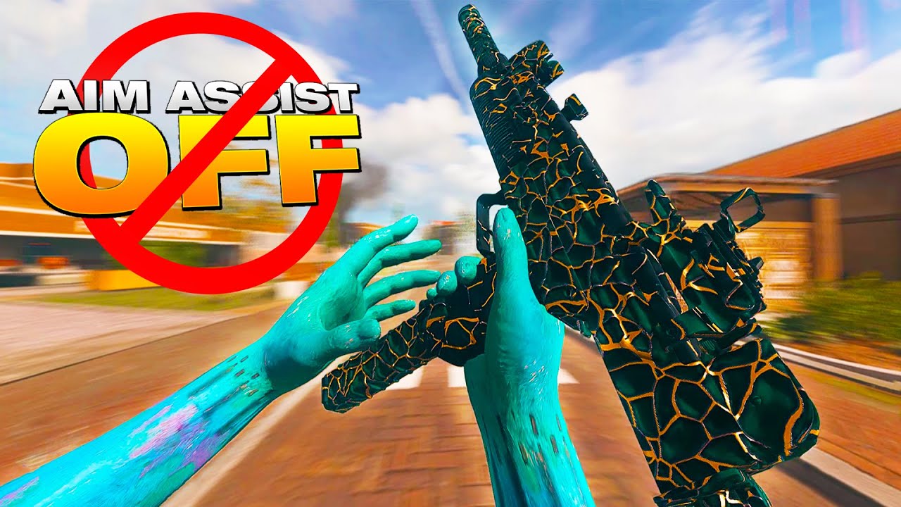 CONTROLE player SEM aim ASSIST