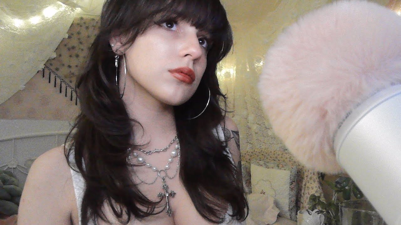 ASMR ♡ pampering you for our sleepover (gf wlw)