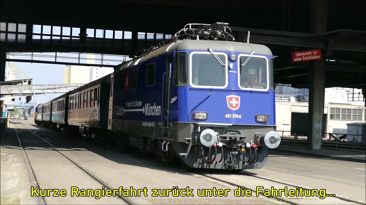 Re 421 379 in Kleinhüningen
