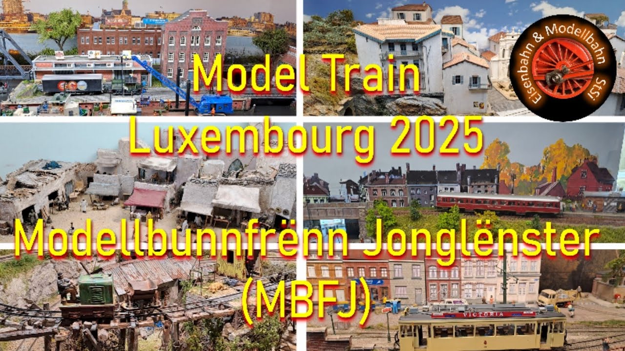 Model Train Luxembourg 2025 – Internationale Modellbahnausstellung -  Modellbunnfrënn Jonglënster