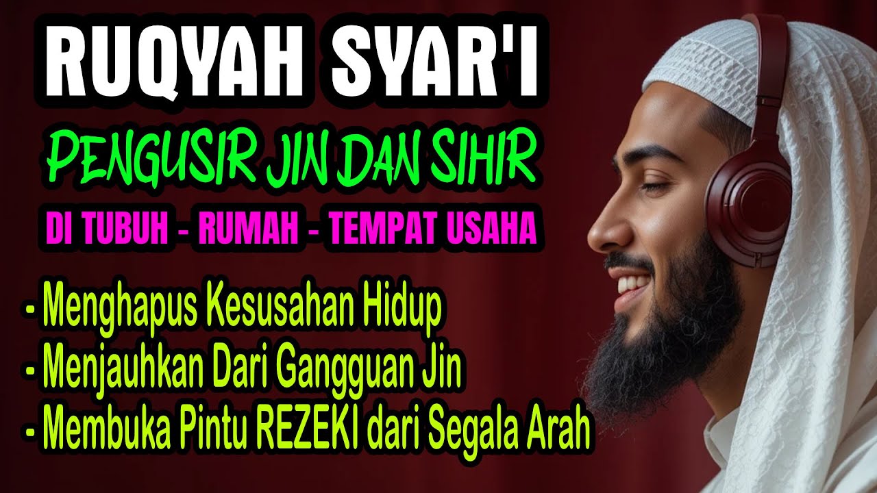 RUQYAH MALAM SELASA – PERLINDUNGAN DIRI DARI GANGGUAN JIN DAN SETAN | RUQYAH PENYEJUK HATI & PIKIRAN