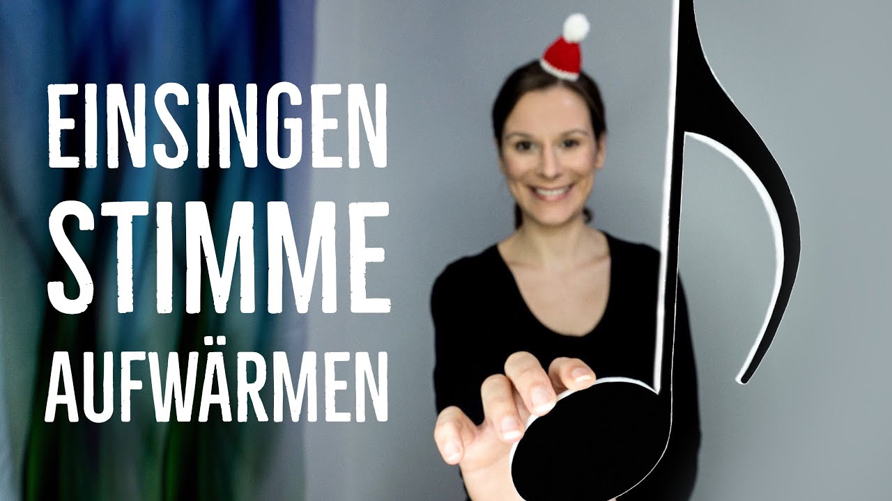 Einsingen - Stimme aufwärmen in der Weihnachtszeit | singdu.de