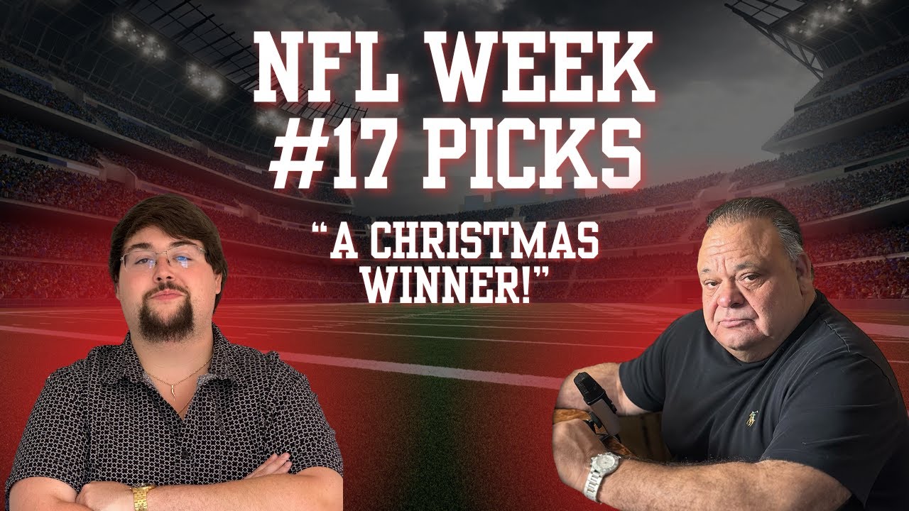The Nation's Most Successful Bookie Makes Week 17 NFL Picks | MERRY CHRISTMAS