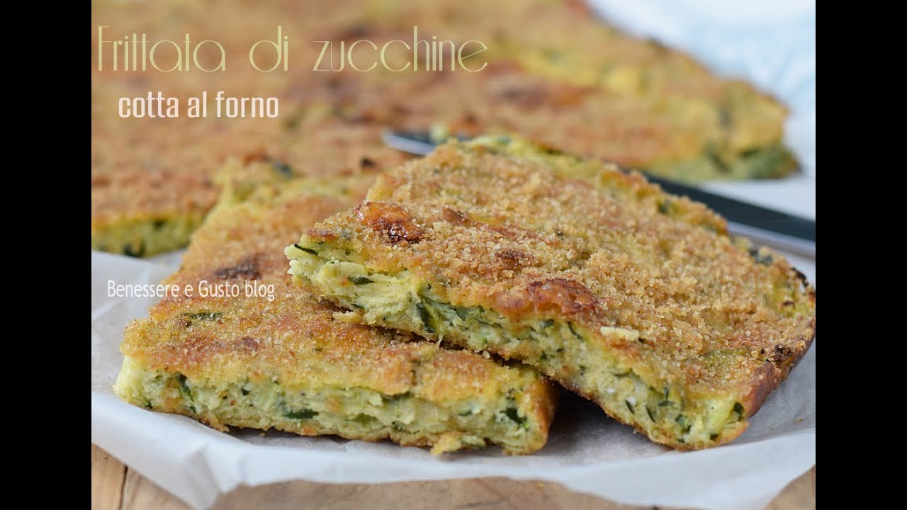 FRITTATA DI ZUCCHINE LIGHT al forno o friggitrice ad aria