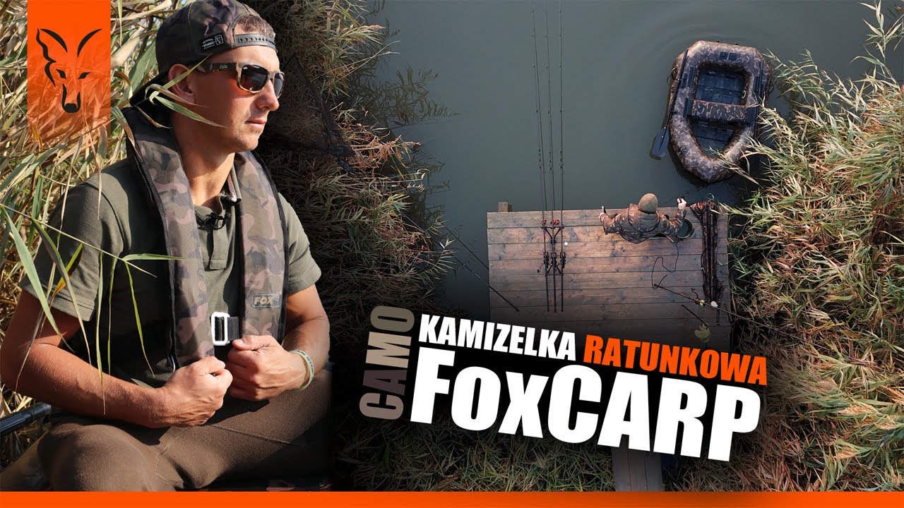 FOX CAMO Automatic Life Jacket - KAMIZELKA RATUNKOWA