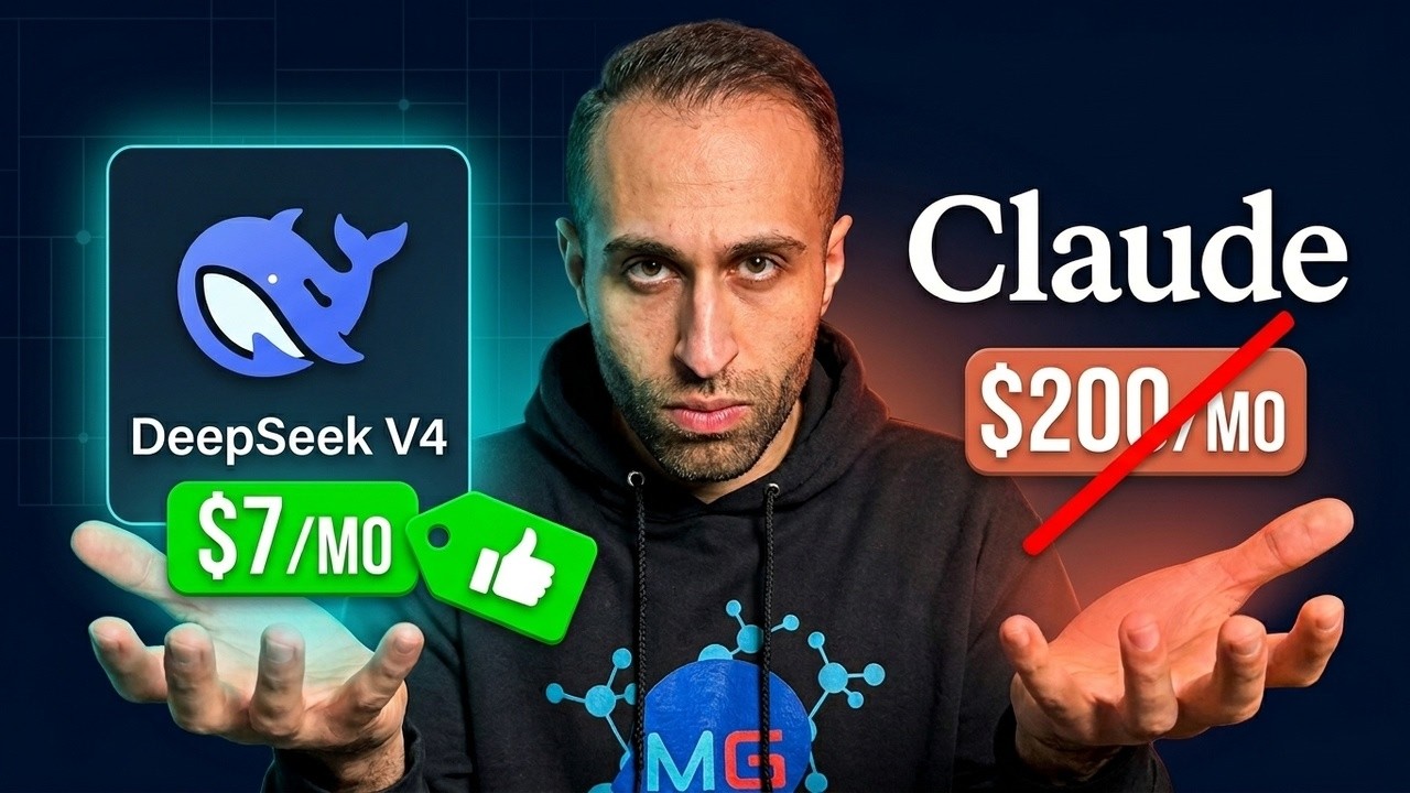Сделайте код Клода бесплатным с помощью DeepSeek V4.