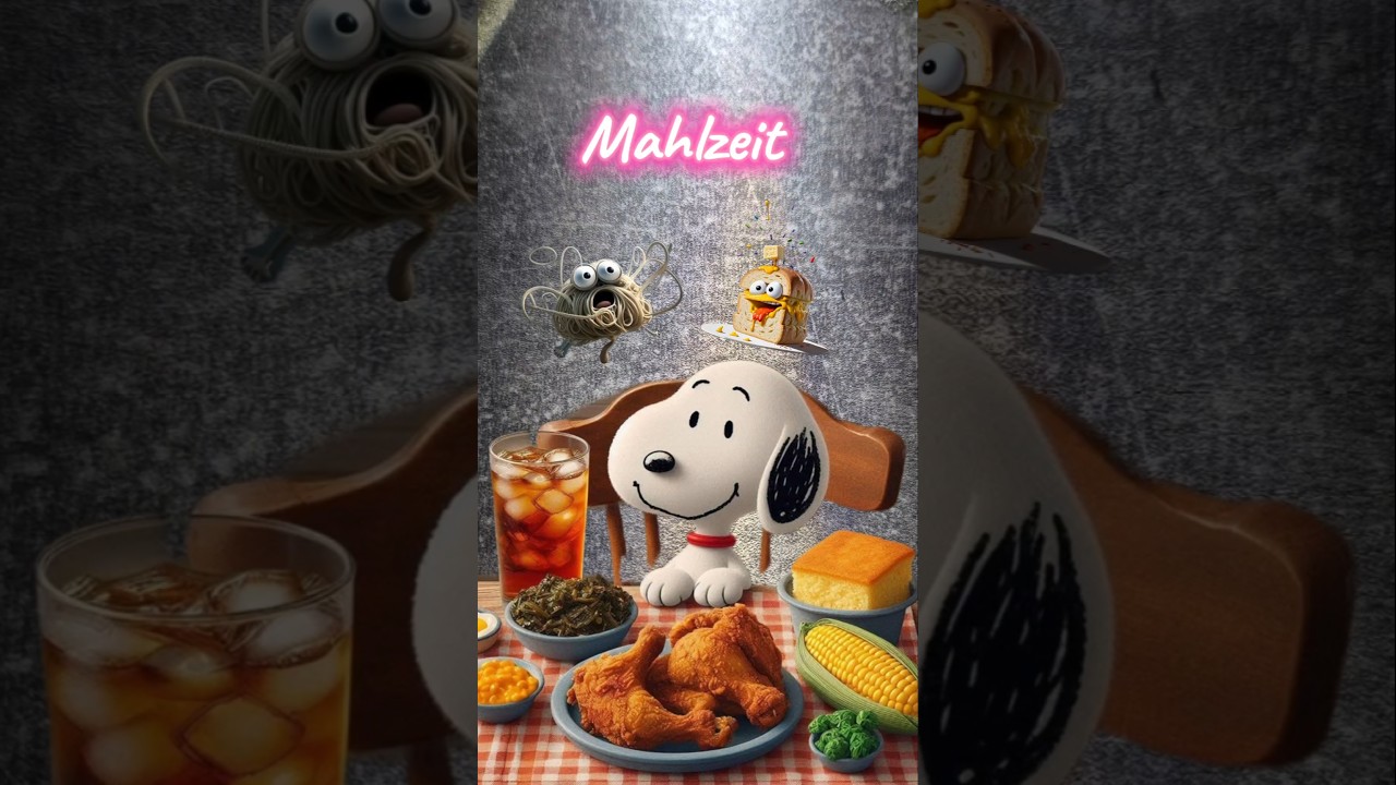 Mahlzeit, Guten Appetit ☕️ 🥧 🥰 Snoopy