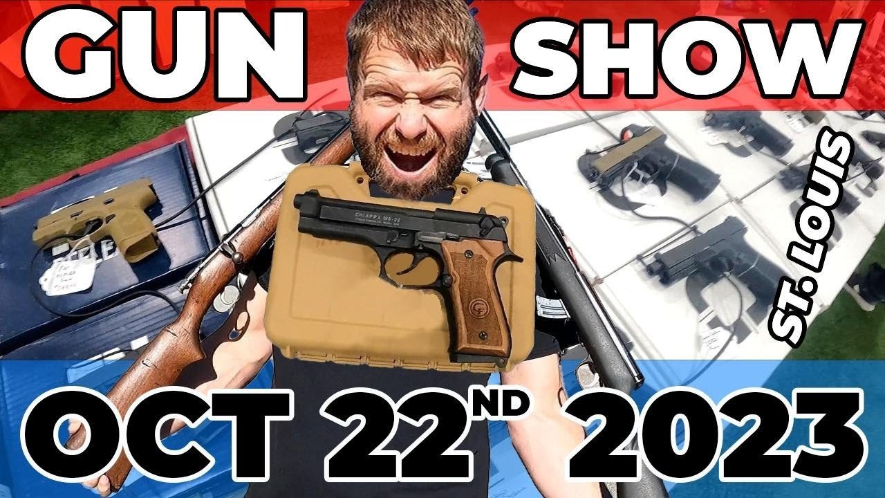 October 22nd 2023 Gun Show!  Big St. Louis Gun Show!  Chiappa M9-22, Savage Mark II and Model 4C!