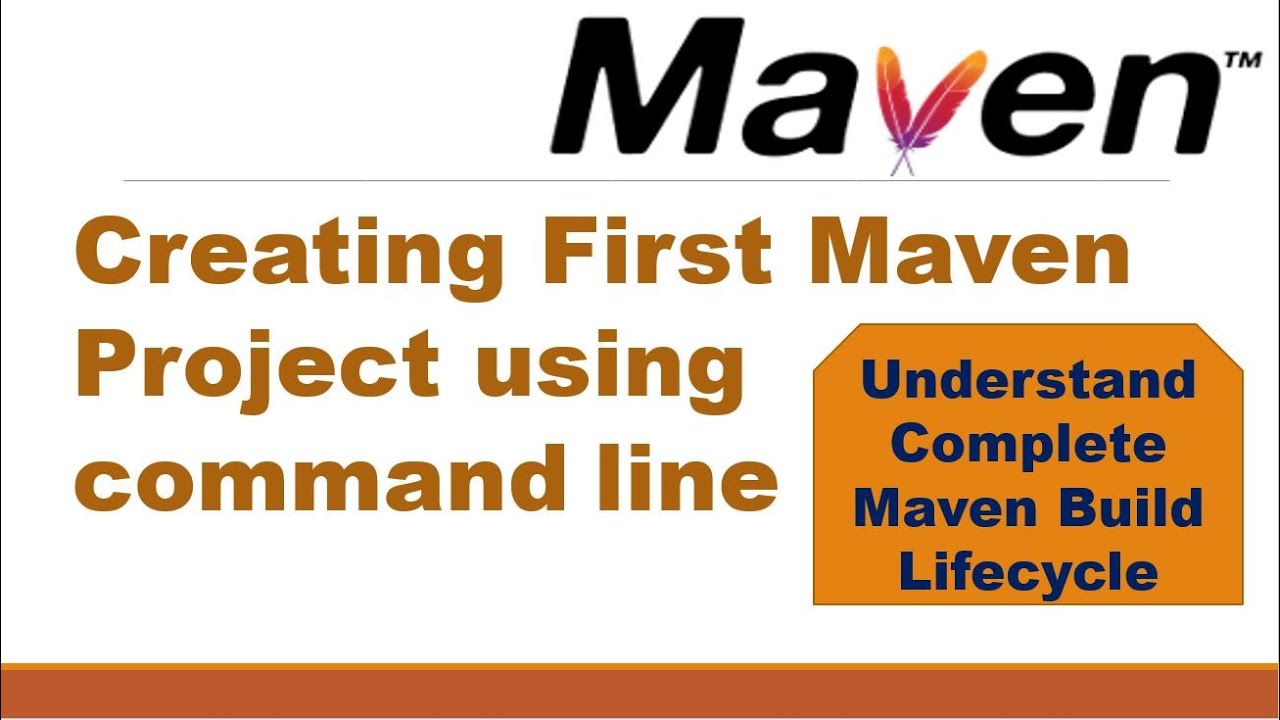Creating First Maven Project using command line || Understand Complete Maven Build Lifecycle