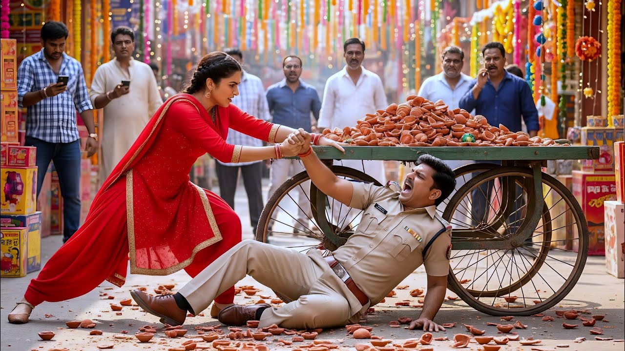 इस्पेक्टर नें आम लड़की समझ कर DM मैडम को थप्पड़ मारा आगे जों हुआ...