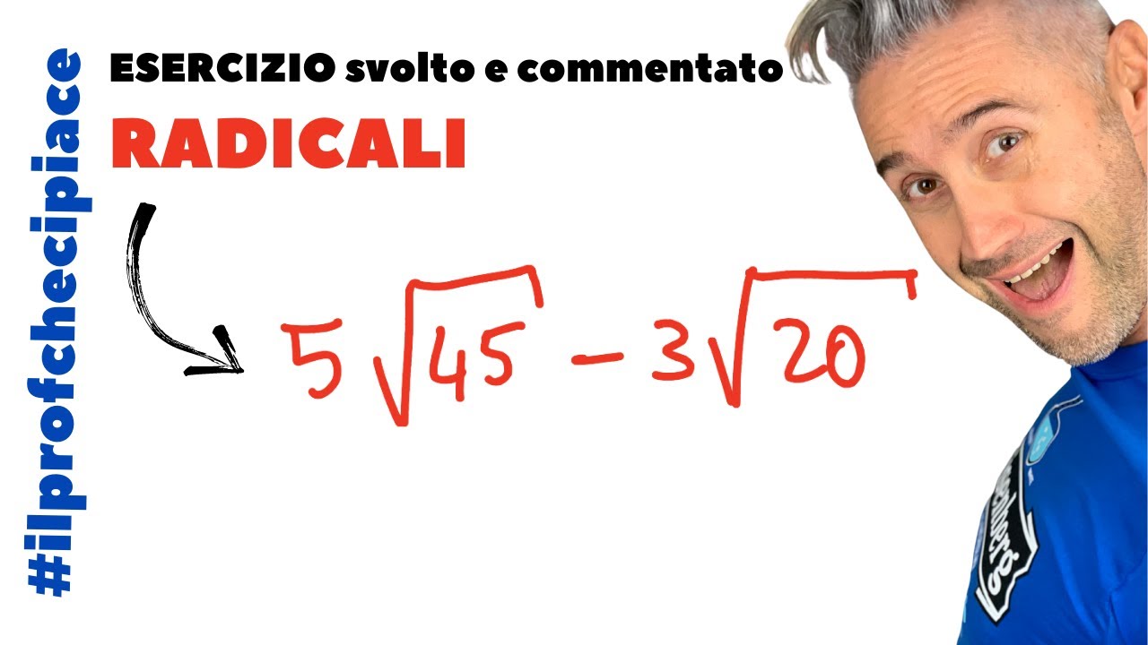 SOTTRAZIONE TRA RADICALI, radicali esercizi n&deg;2 - esercizi matematica superiori