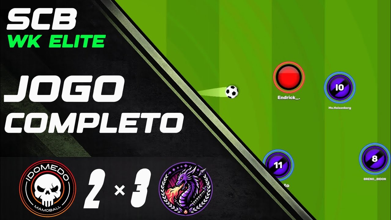 EQUILIBRADO! GOP 3 X 2 IDOMEDO | WK ELITE - SCB | JOGO COMPLETO (Mamoball)