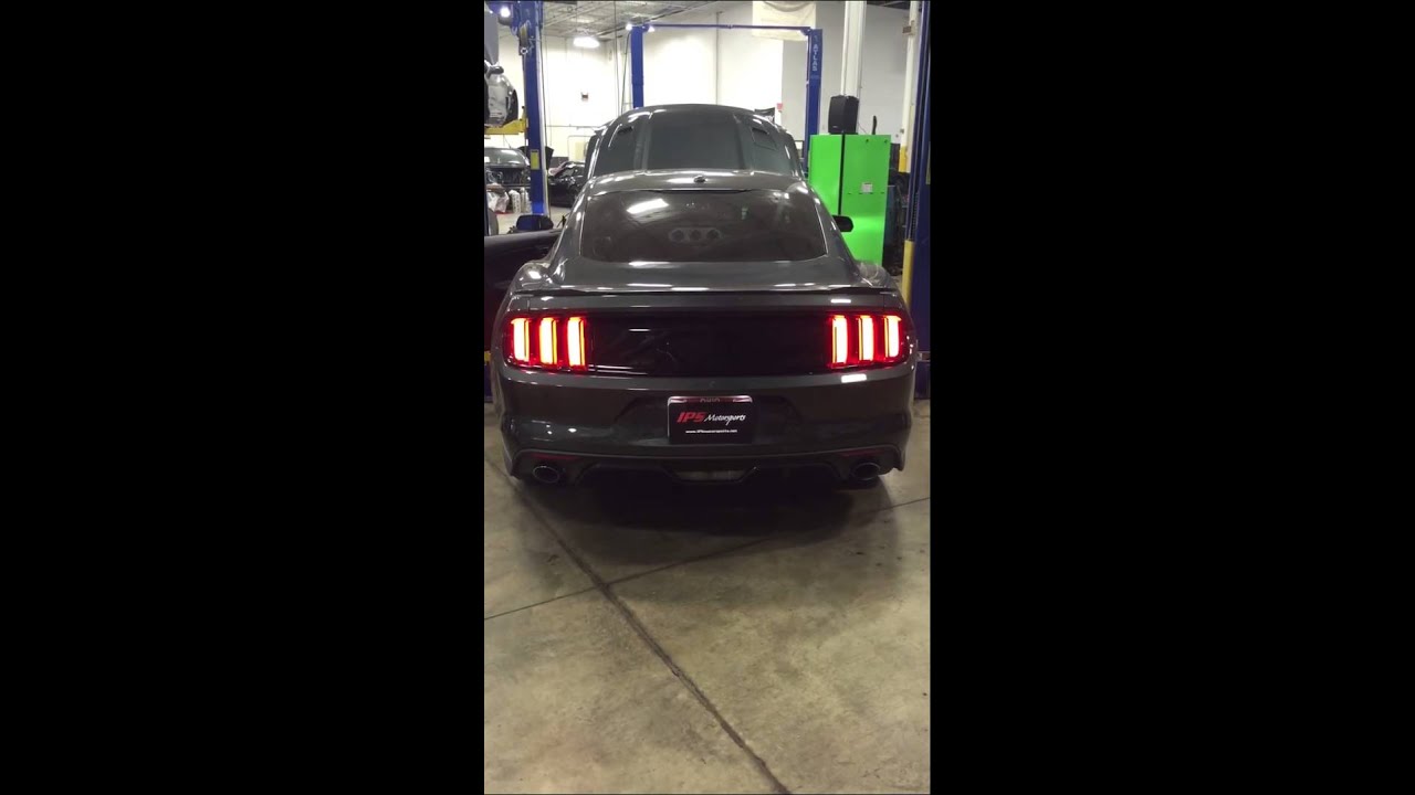 Electronic Exhaust Cutouts on 2015 Mustang GT 5.0